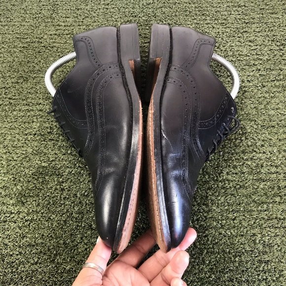 Allen Edmonds Men’s CHESTER Black Wingtip Oxford Dress Shoes Size 9.5 c main image 4